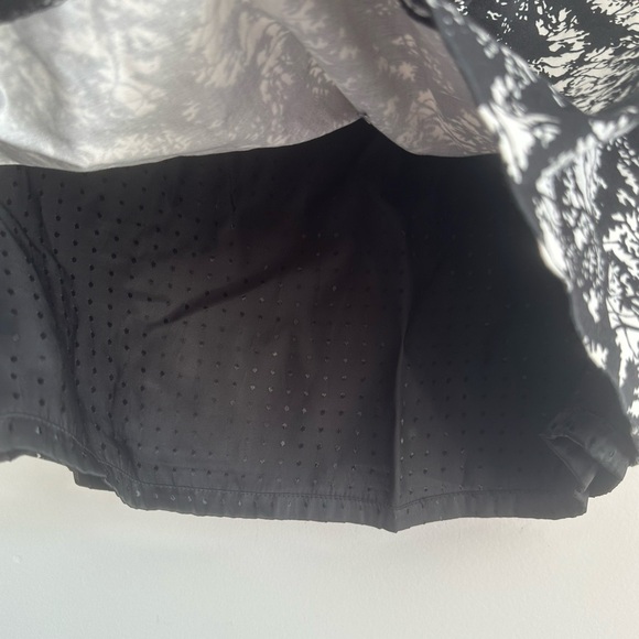 Jacob Black and White Mock Neck Cap Sleeve Midi Dress - Picture 2 of 4